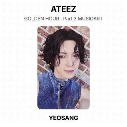 ATEEZ GOLDEN HOUR : Part.3 MUSICART Official Photocard