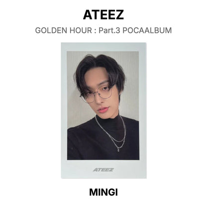 ATEEZ GOLDEN HOUR : Part.3 POCAALBUM Official Photocard
