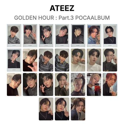 ATEEZ GOLDEN HOUR : Part.3 POCAALBUM Official Photocard