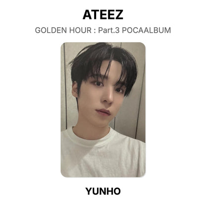 ATEEZ GOLDEN HOUR : Part.3 POCAALBUM Official Photocard
