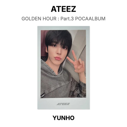 ATEEZ GOLDEN HOUR : Part.3 POCAALBUM Official Photocard
