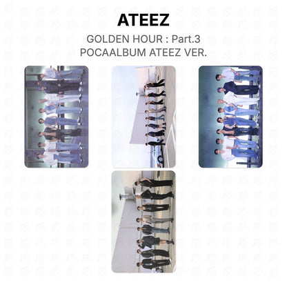 ATEEZ GOLDEN HOUR : Part.3 POCAALBUM ATEEZ VER. Official Photocard
