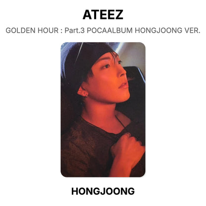 ATEEZ GOLDEN HOUR : Part.3 POCAALBUM HONGJOONG VER. Official Photocard
