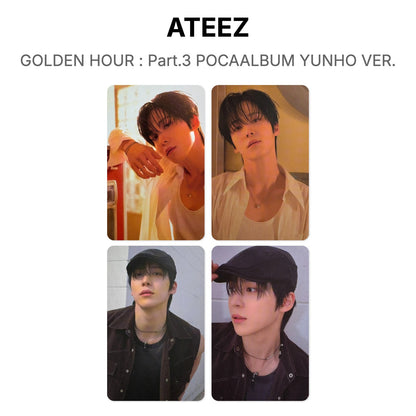 ATEEZ GOLDEN HOUR : Part.3 POCAALBUM YUNHO VER. Offizielle Photocard