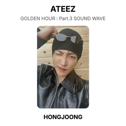 ATEEZ GOLDEN HOUR : Part.3 SOUND WAVE photocard officielle