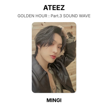 ATEEZ GOLDEN HOUR : Part.3 SOUND WAVE photocard officielle