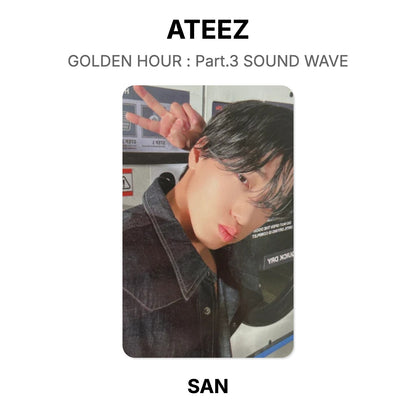ATEEZ GOLDEN HOUR : Part.3 SOUND WAVE photocard officielle