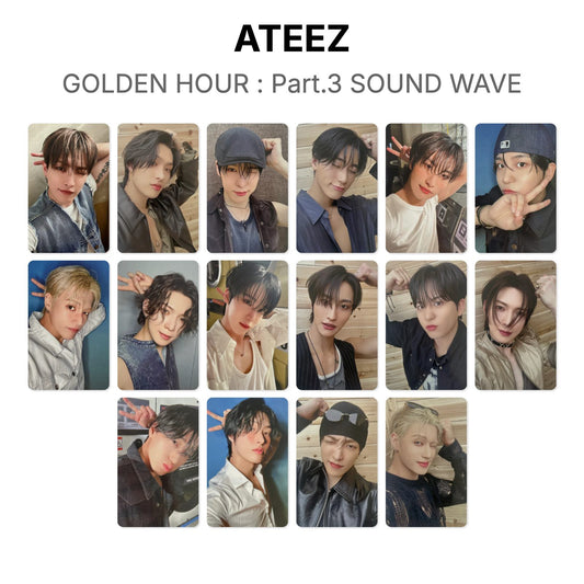 ATEEZ GOLDEN HOUR : Part.3 SOUND WAVE Official Photocard