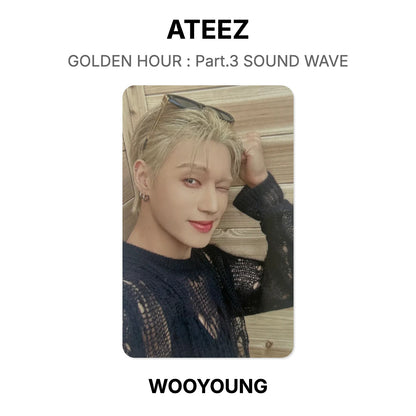 ATEEZ GOLDEN HOUR : Part.3 SOUND WAVE photocard officielle