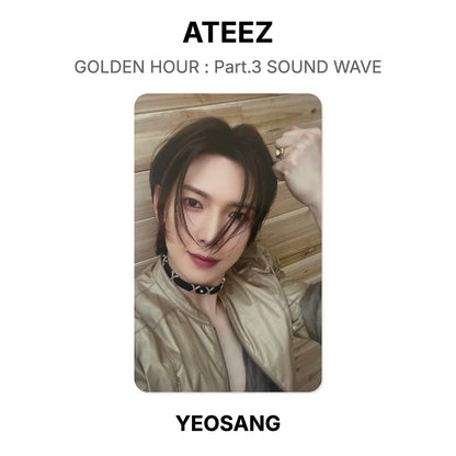 ATEEZ GOLDEN HOUR : Part.3 SOUND WAVE photocard officielle