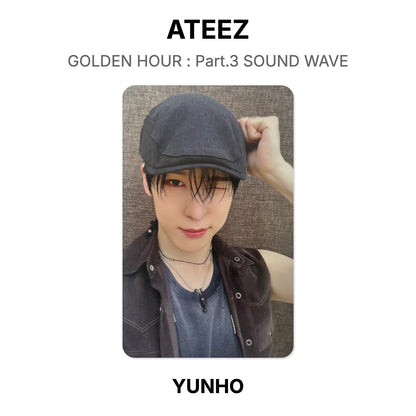 ATEEZ GOLDEN HOUR : Part.3 SOUND WAVE photocard officielle