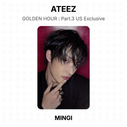 ATEEZ GOLDEN HOUR : Part.3 US Exclusive Offizielle Fotokarte