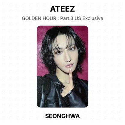 ATEEZ GOLDEN HOUR : Part.3 US Exclusive Offizielle Fotokarte