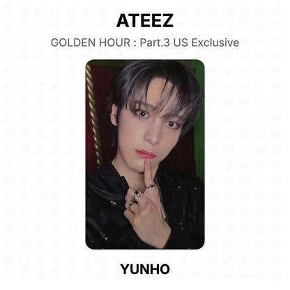 ATEEZ GOLDEN HOUR : Part.3 US Exclusive Offizielle Fotokarte