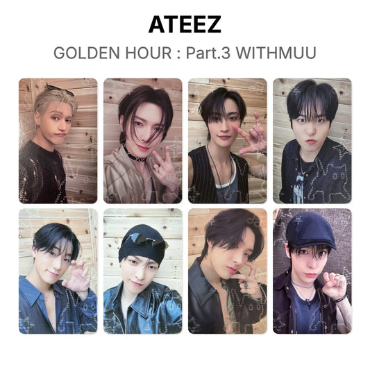 ATEEZ GOLDEN HOUR : Part.3 WITHMUU Official Photocard