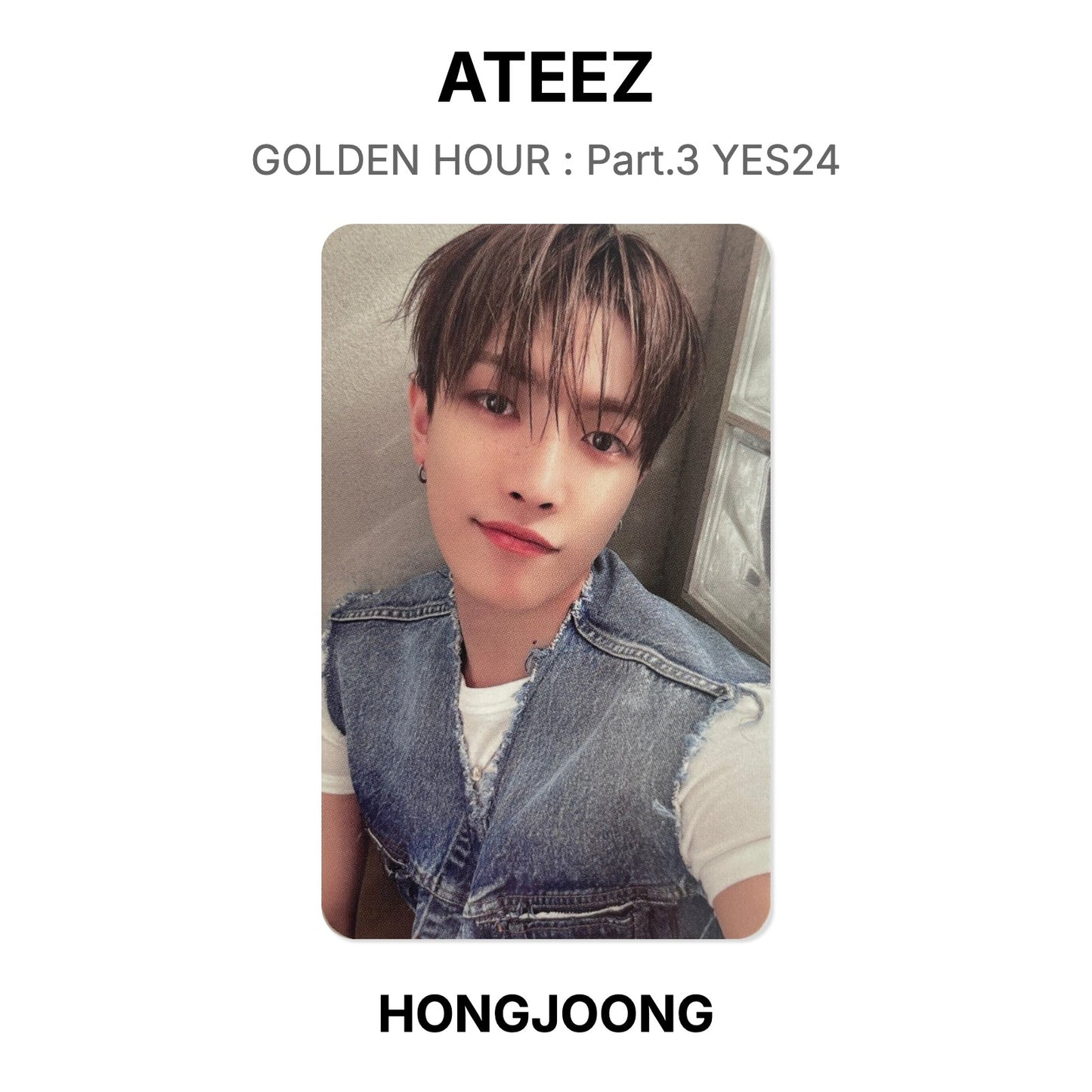 ATEEZ GOLDEN HOUR : Part.3 YES24 Official Photocard