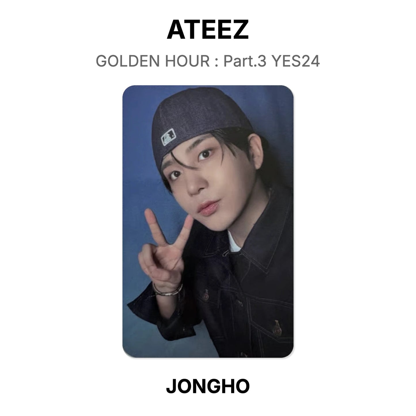 ATEEZ GOLDEN HOUR : Part.3 YES24 Official Photocard