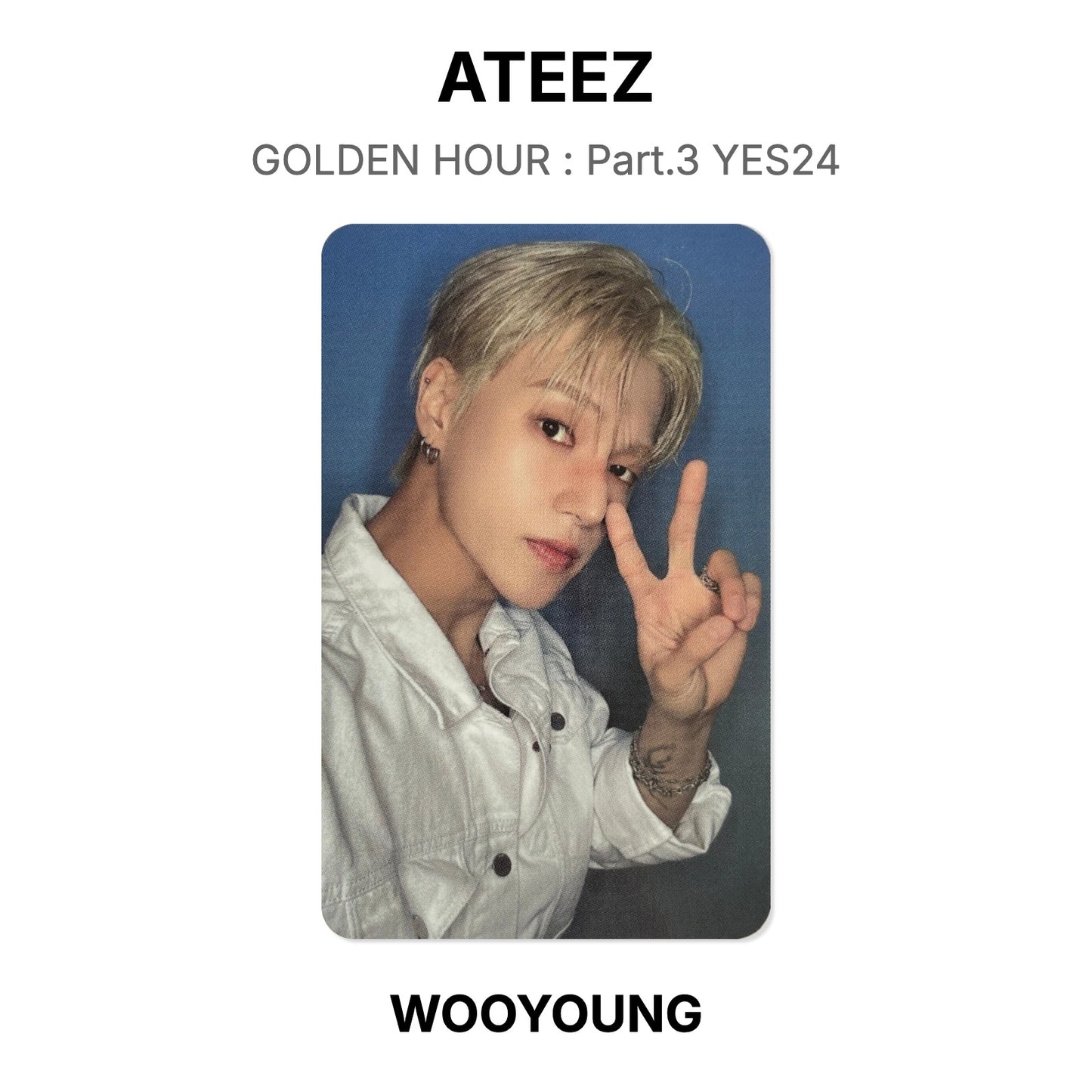 ATEEZ GOLDEN HOUR : Part.3 YES24 Official Photocard