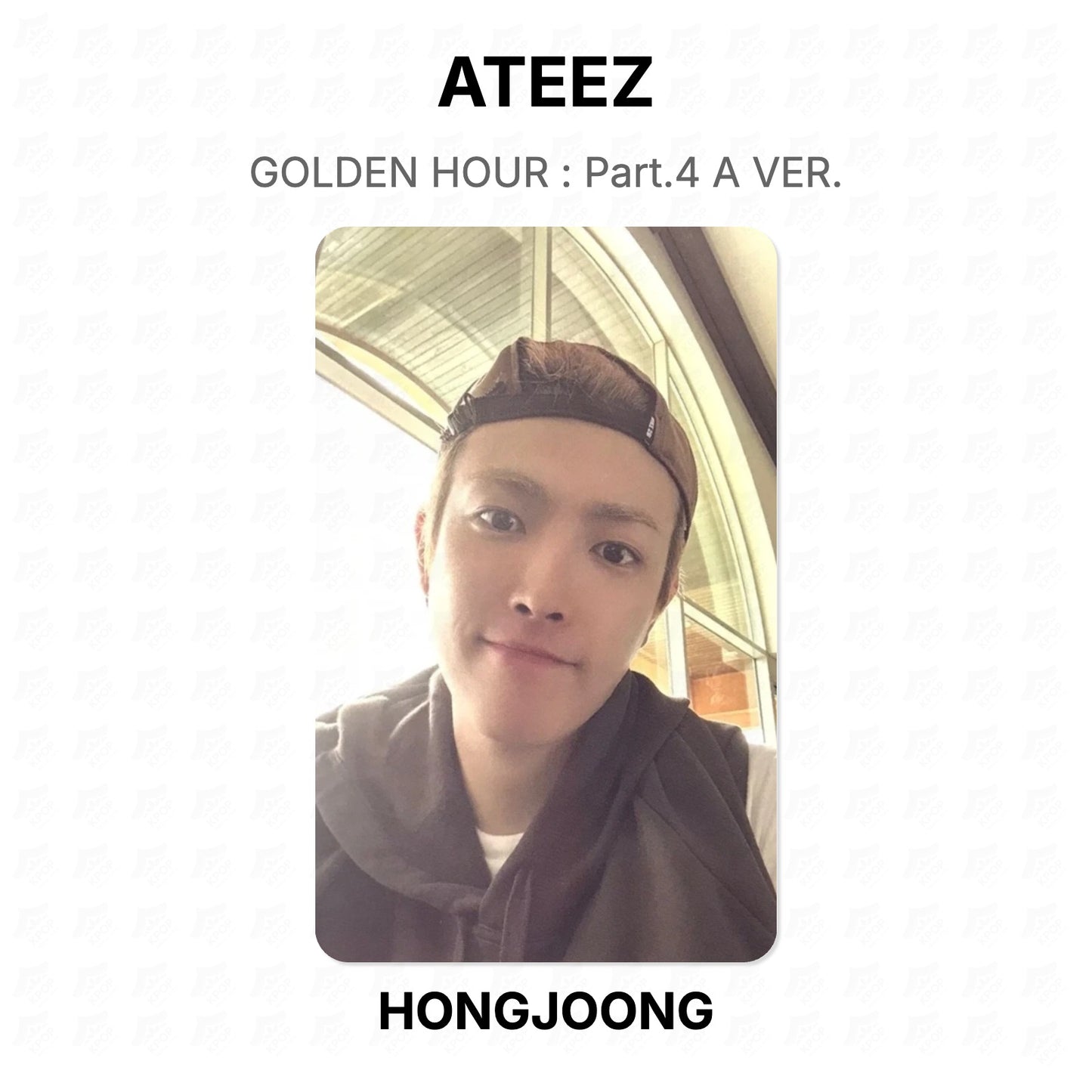 ATEEZ GOLDEN HOUR : Part.4 A VER. Official Photocard