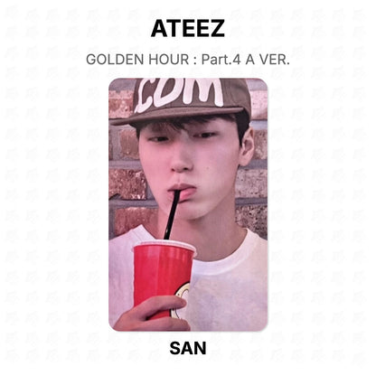 ATEEZ GOLDEN HOUR : Part.4 A VER. Official Photocard