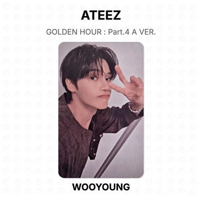 ATEEZ GOLDEN HOUR : Part.4 A VER. Official Photocard
