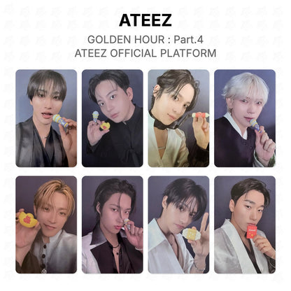 ATEEZ GOLDEN HOUR : Part.4 ATEEZ OFFICIAL PLATFORM Official Photocard