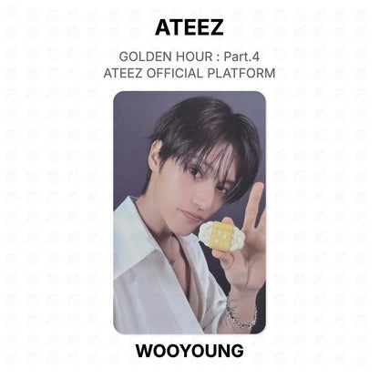 ATEEZ GOLDEN HOUR : Part.4 ATEEZ OFFICIAL PLATFORM Official Photocard