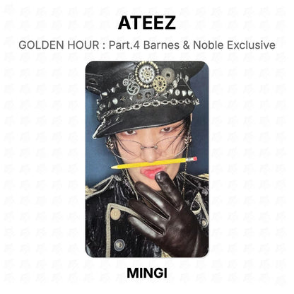 ATEEZ GOLDEN HOUR : Part.4 Barnes & Noble Exclusive Official Photocard