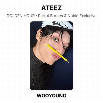 ATEEZ GOLDEN HOUR : Part.4 Barnes & Noble Exclusive Official Photocard