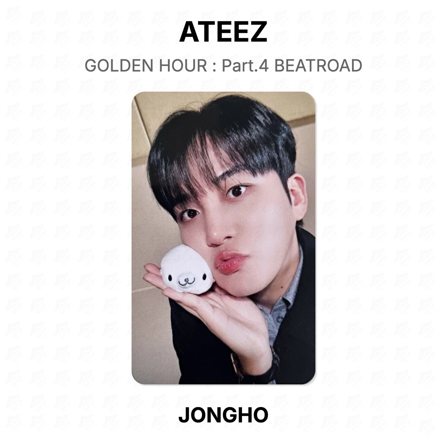 ATEEZ GOLDEN HOUR : Part.4 BEATROAD Official Photocard