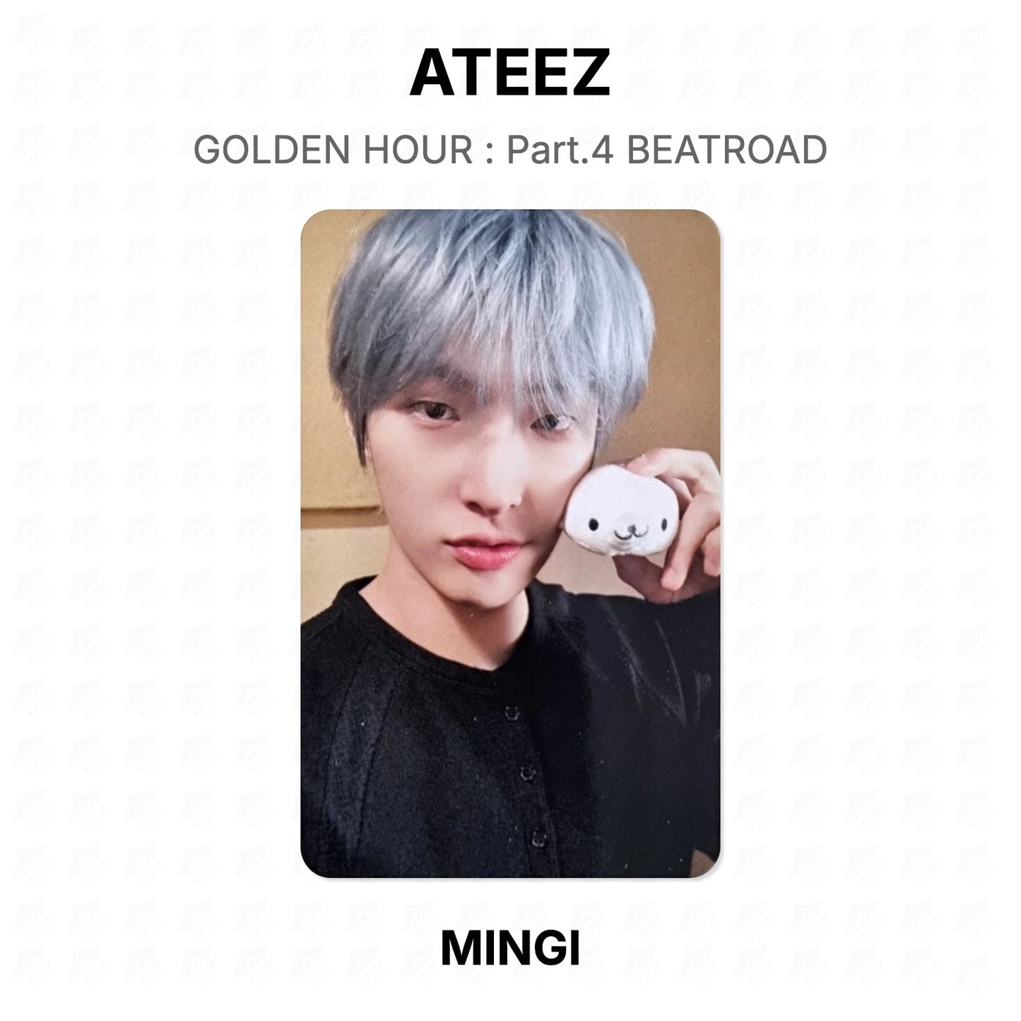 ATEEZ GOLDEN HOUR : Part.4 BEATROAD Official Photocard