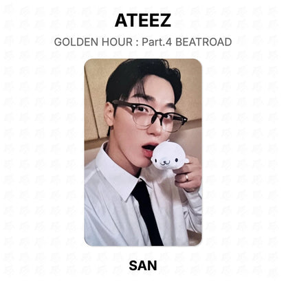 ATEEZ GOLDEN HOUR : Part.4 BEATROAD Official Photocard