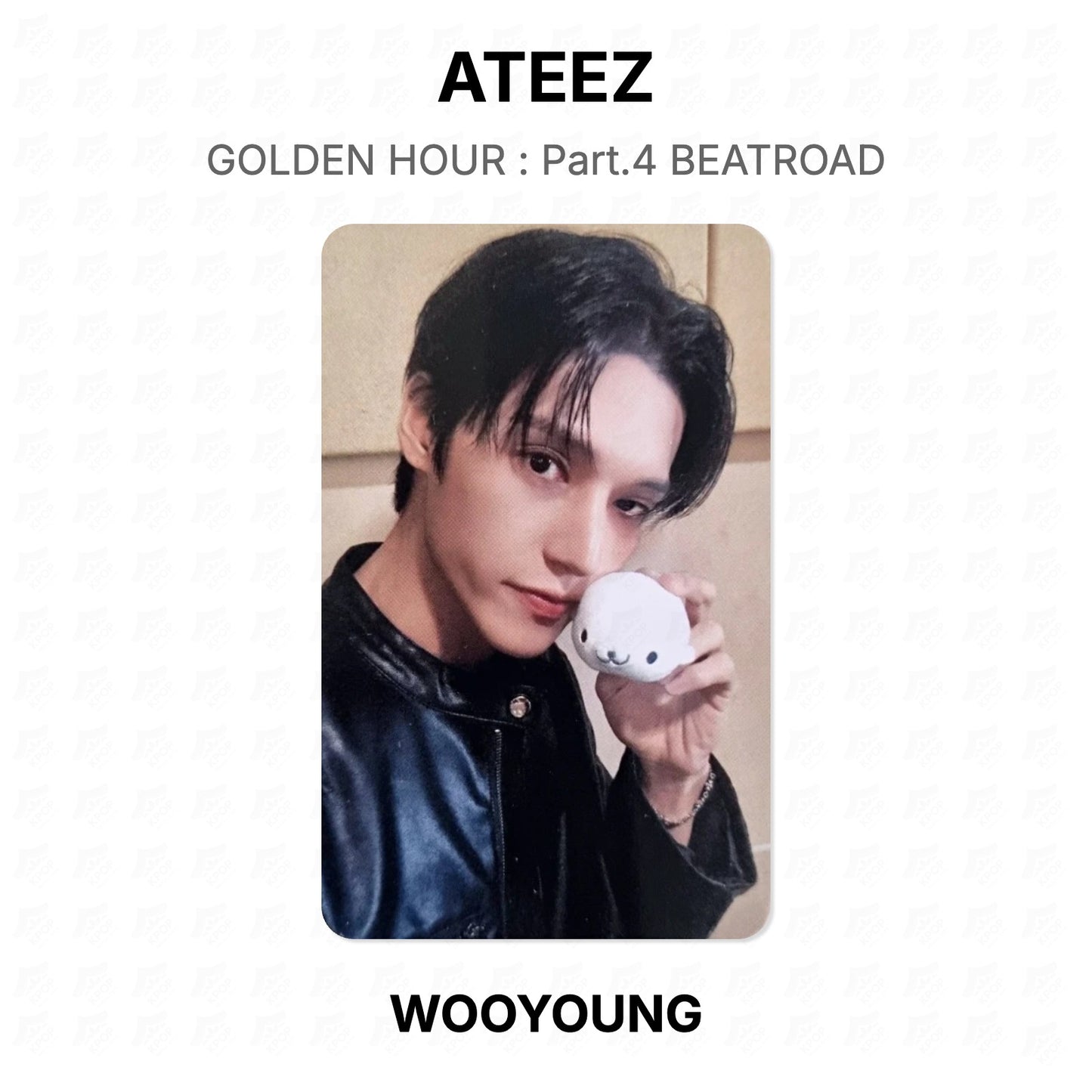 ATEEZ GOLDEN HOUR : Part.4 BEATROAD Official Photocard