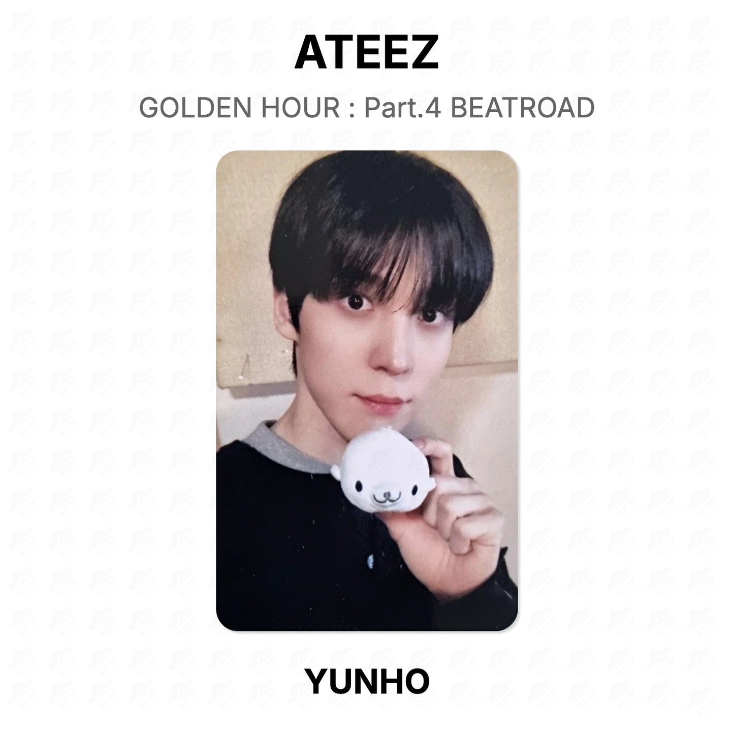 ATEEZ GOLDEN HOUR : Part.4 BEATROAD Official Photocard