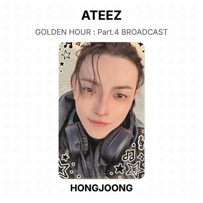 ATEEZ GOLDEN HOUR : Part.4 BROADCAST Official Photocard
