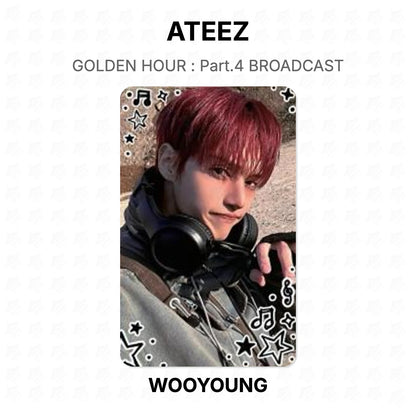 ATEEZ GOLDEN HOUR : Part.4 BROADCAST Official Photocard
