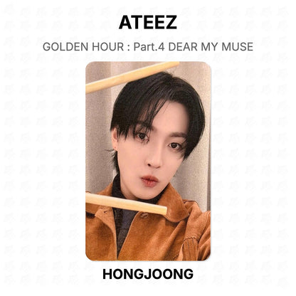 ATEEZ GOLDEN HOUR : Part.4 DEAR MY MUSE Official Photocard