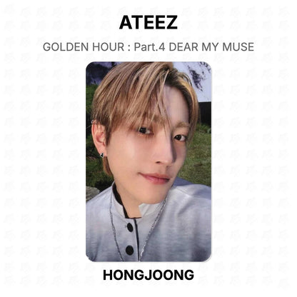 ATEEZ GOLDEN HOUR : Part.4 DEAR MY MUSE Official Photocard