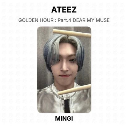 ATEEZ GOLDEN HOUR : Part.4 DEAR MY MUSE Official Photocard