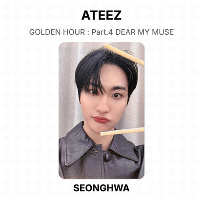 ATEEZ GOLDEN HOUR : Part.4 DEAR MY MUSE Official Photocard
