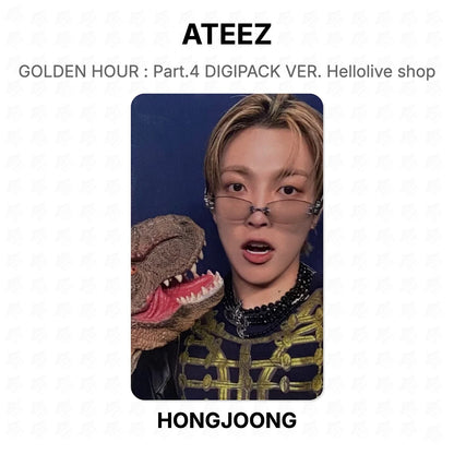 ATEEZ GOLDEN HOUR : Part.4 DIGIPACK VER. Hellolive shop Official Photocard