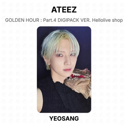 ATEEZ GOLDEN HOUR : Part.4 DIGIPACK VER. Hellolive shop Official Photocard