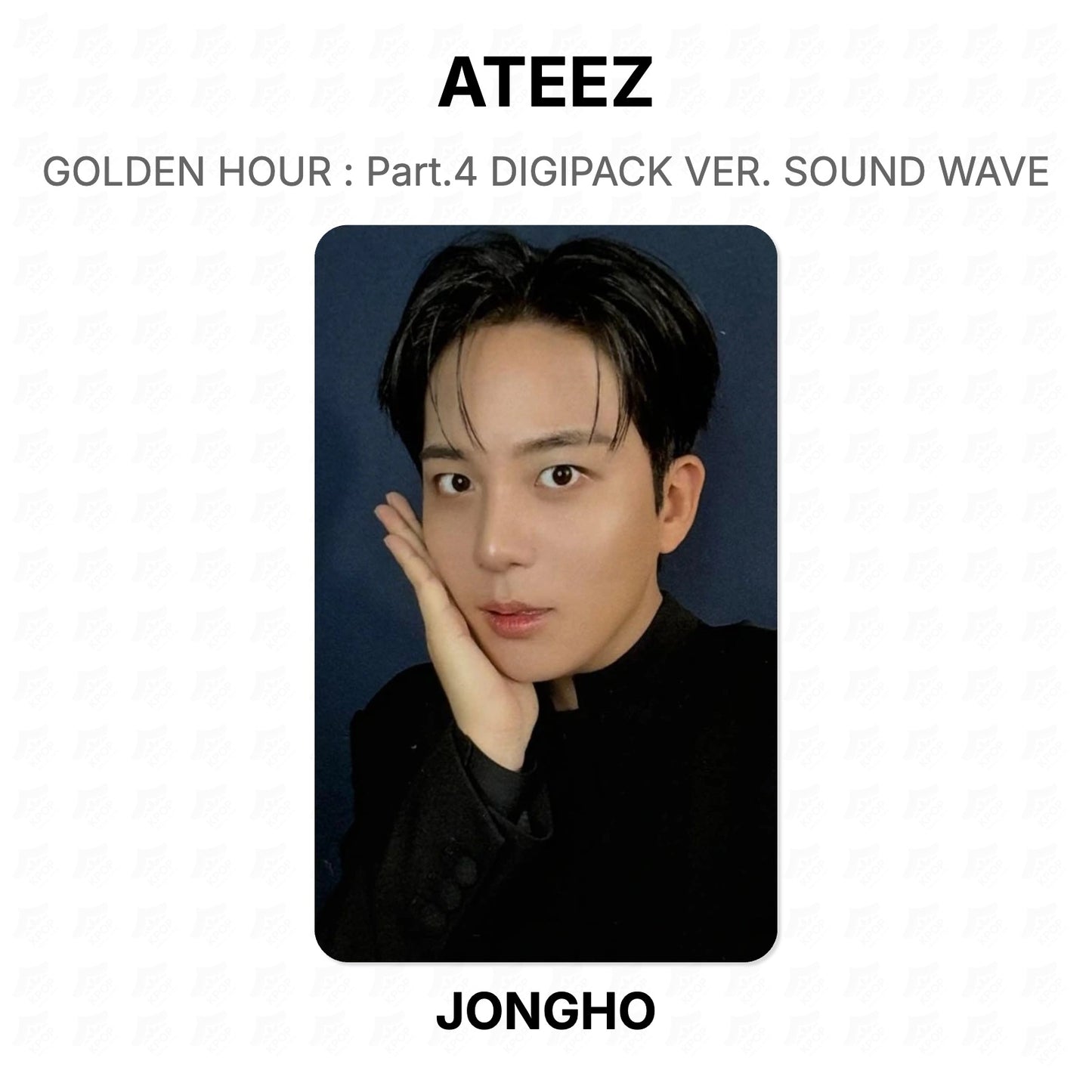 ATEEZ GOLDEN HOUR : Part.4 DIGIPACK VER. SOUND WAVE Official Photocard