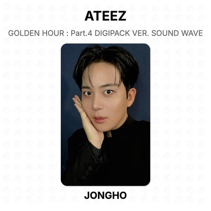 ATEEZ GOLDEN HOUR : Part.4 DIGIPACK VER. SOUND WAVE Official Photocard