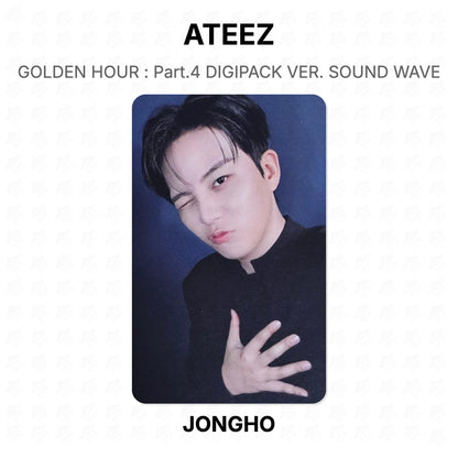 ATEEZ GOLDEN HOUR : Part.4 DIGIPACK VER. SOUND WAVE Official Photocard
