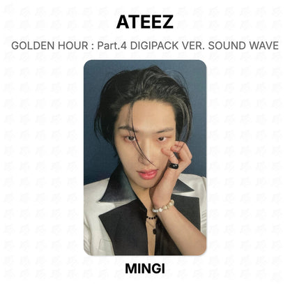 ATEEZ GOLDEN HOUR : Part.4 DIGIPACK VER. SOUND WAVE Official Photocard