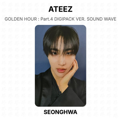 ATEEZ GOLDEN HOUR : Part.4 DIGIPACK VER. SOUND WAVE Official Photocard