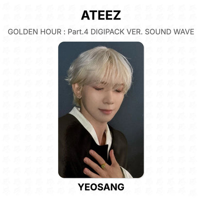 ATEEZ GOLDEN HOUR : Part.4 DIGIPACK VER. SOUND WAVE Official Photocard