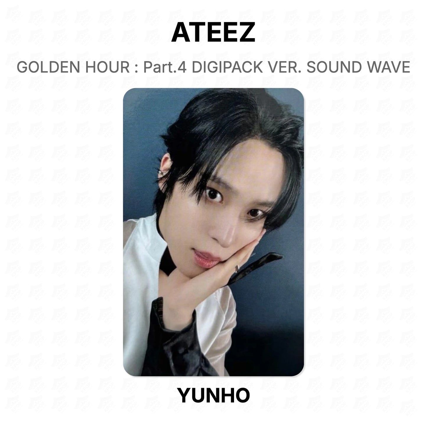 ATEEZ GOLDEN HOUR : Part.4 DIGIPACK VER. SOUND WAVE Official Photocard