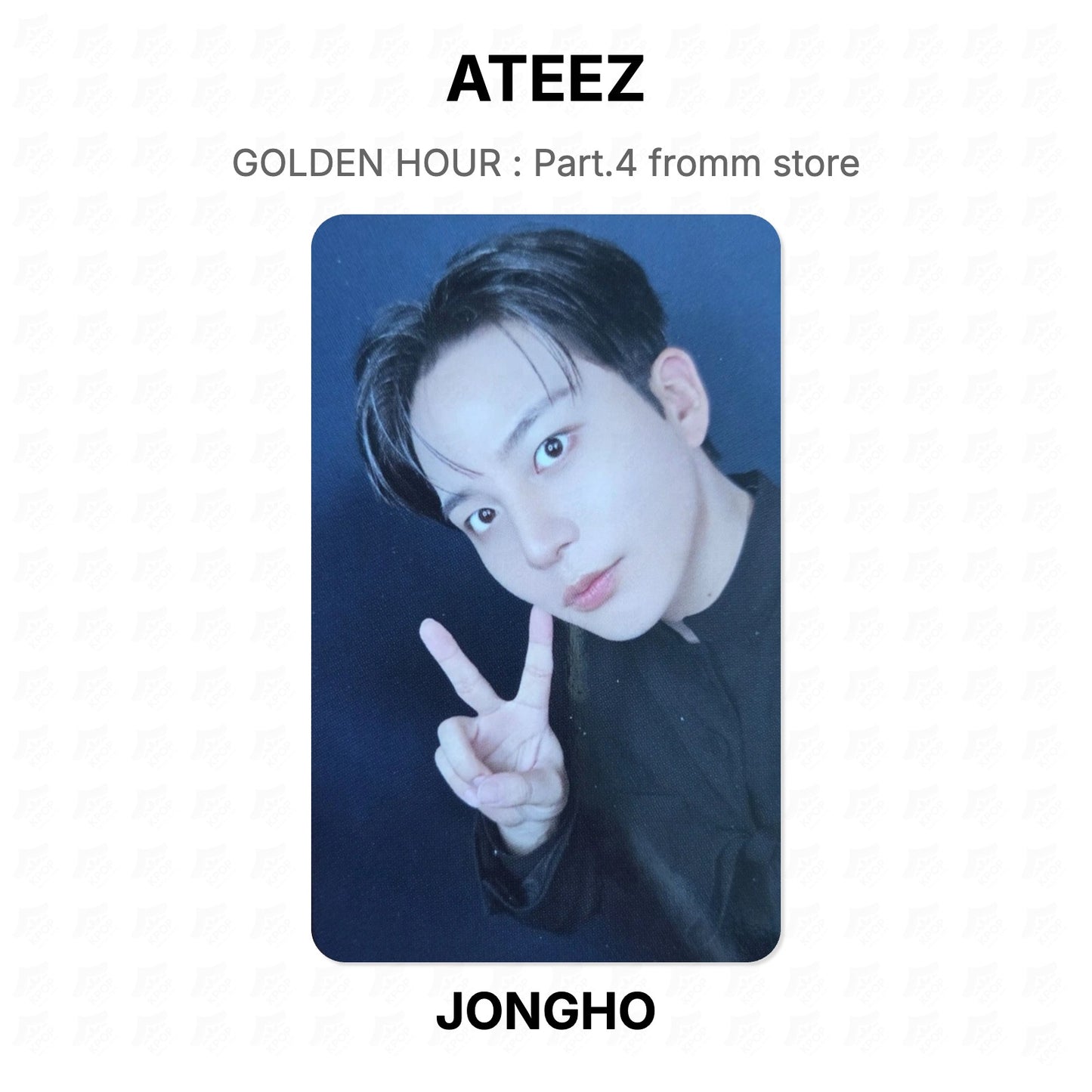 ATEEZ GOLDEN HOUR : Part.4 fromm store Official Photocard